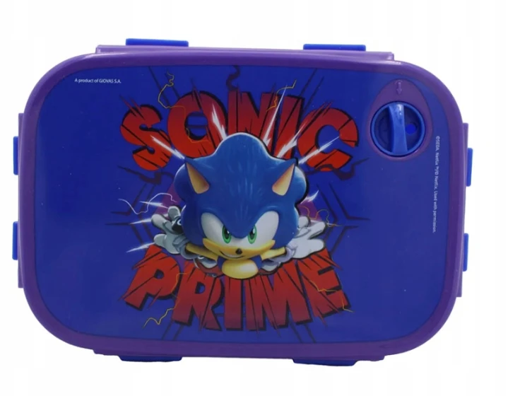 Dėžutė maistui "sonic" su 4 užsegimais