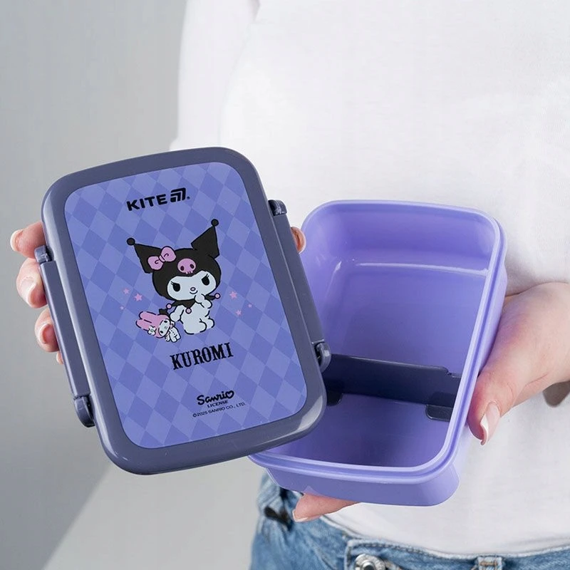 Dėžutė maistui su skyreliais Kuromi Kite 420ml