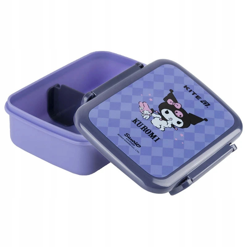 Dėžutė maistui su skyreliais Kuromi Kite 420ml