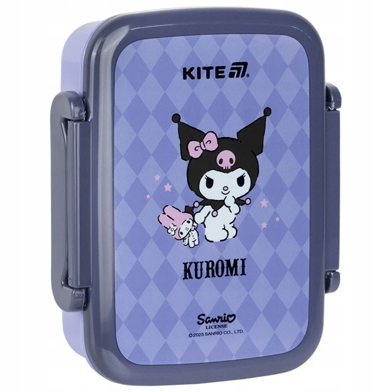 Dėžutė maistui su skyreliais Kuromi Kite 420ml