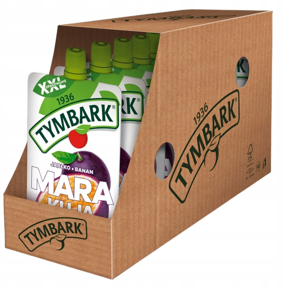 DĖŽUTĖ Tymbark Pasifloros putėsiai-citrinos 10x200g