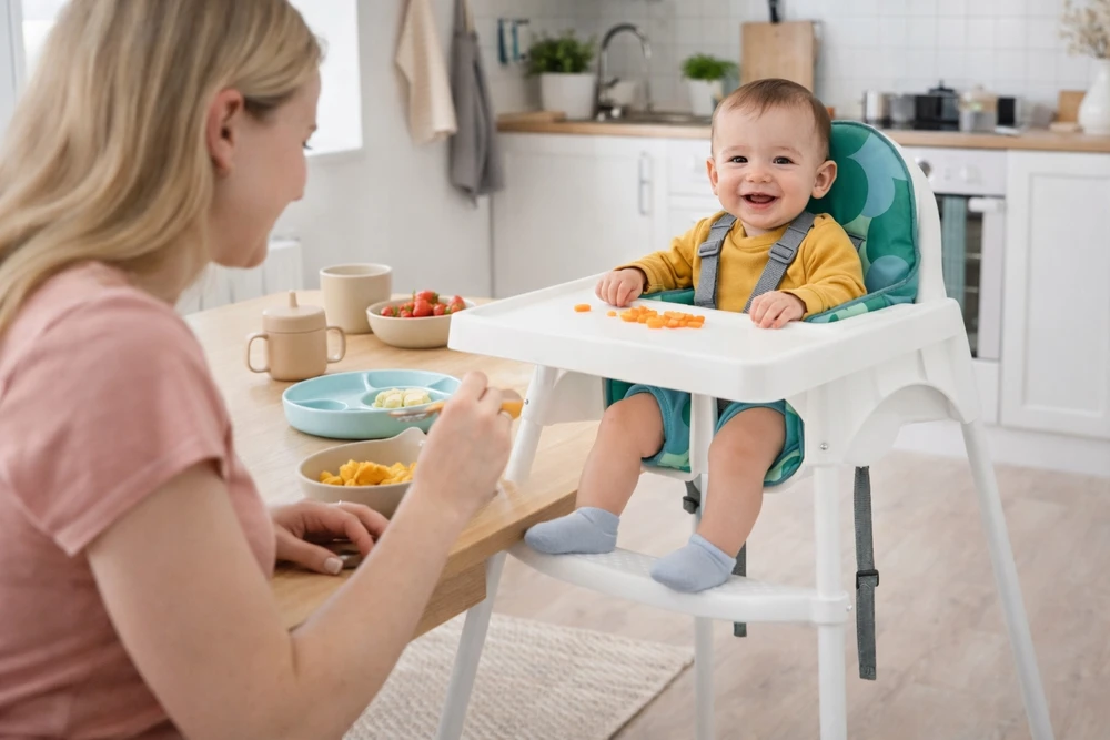 Dgl Meble IKEA Antilop KĖDĖLĖS POJŲ ATRAŠTA, Reguliuojama, Balta, Jūsų kūdikiui maitinti