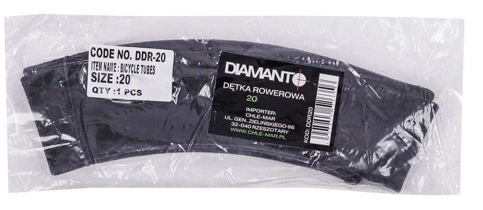Diamanto Dviračio vamzdis 20x2,4 AV vožtuvas 30mm Dviračio vidinis vamzdis 20'