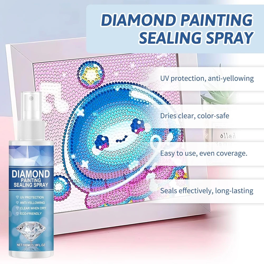 Diament 2 BUTELIAI DIAMONDINĖS DAŽYMO SANTRAUKOS PURŠKIMO 200 ML