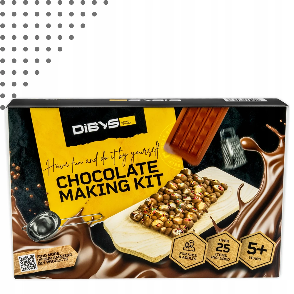 Dibys ŠOKOLADO GAMYBOS RINKINYS CHOCOLATE MOL dovana vaikui