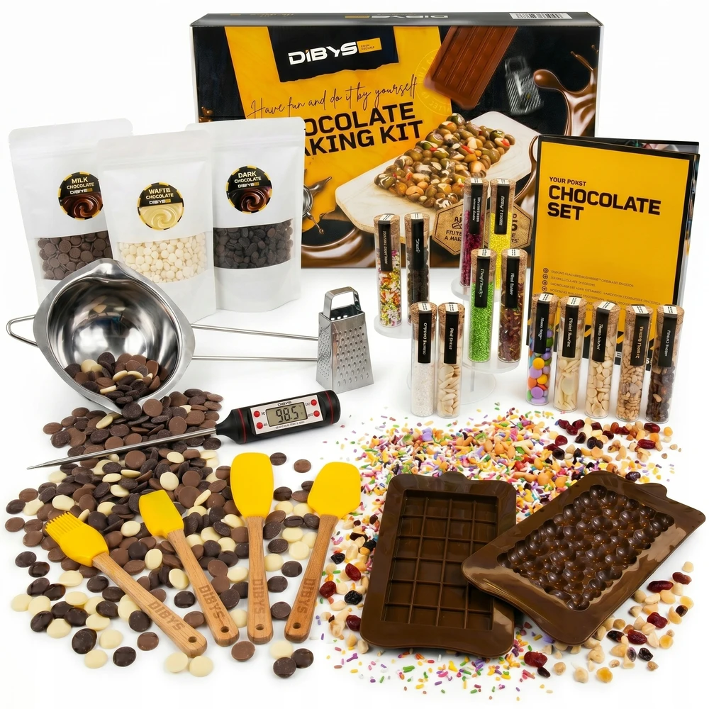 Dibys ŠOKOLADO GAMYBOS RINKINYS CHOCOLATE MOL dovana vaikui