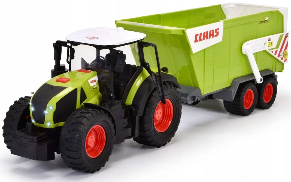 „Dickie Farm“ didelis „Claas“ traktorius su 64 cm priekaba