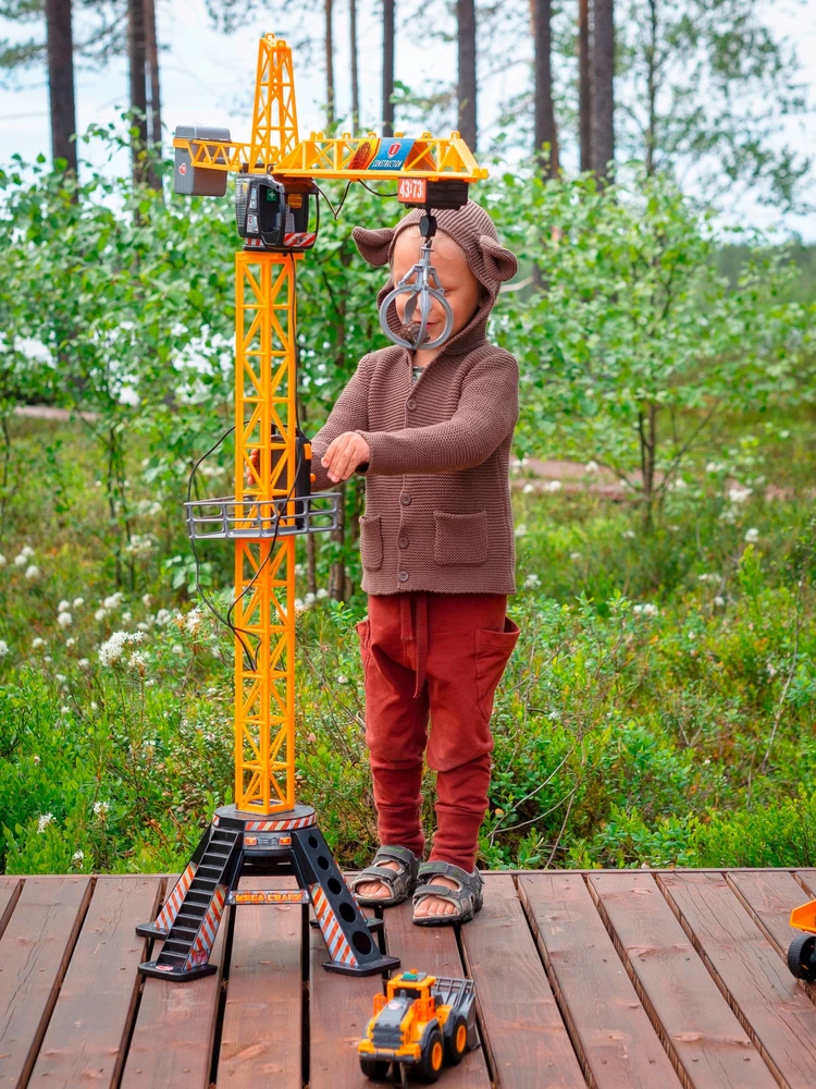 Nuotoliniu būdu valdomas 120 cm aukšio kranas Dickie (203462412)