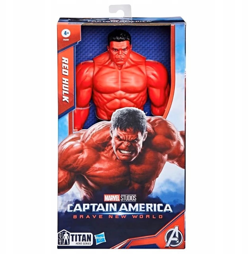 Hasbro AVENGERS CAPTAIN AMERICA DELUXE blogiuko figūrėlė TITAN, 30 cm