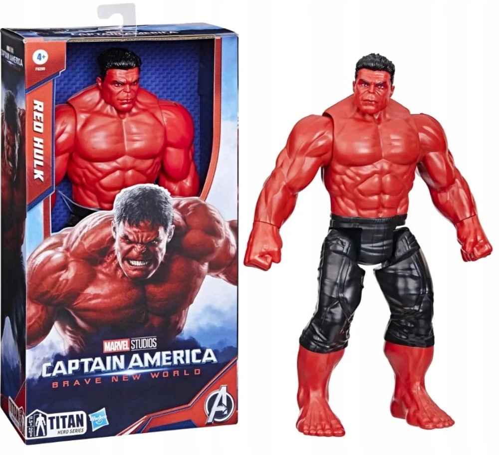 Hasbro AVENGERS CAPTAIN AMERICA DELUXE blogiuko figūrėlė TITAN, 30 cm