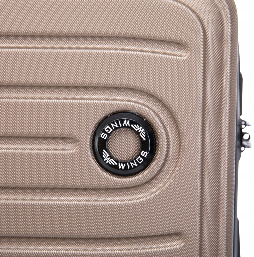 Didelė Lagaminas Wings Abs+ Coot 28" Champagne