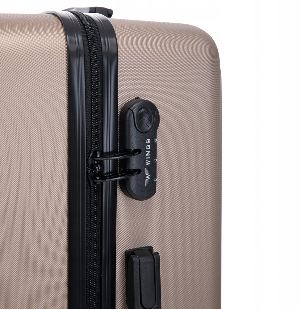 Didelė Lagaminas Wings Abs+ Coot 28" Champagne