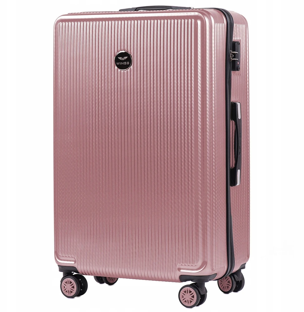 Didelė Lagaminas Wings Pc African Eagle 28'' Rožinė