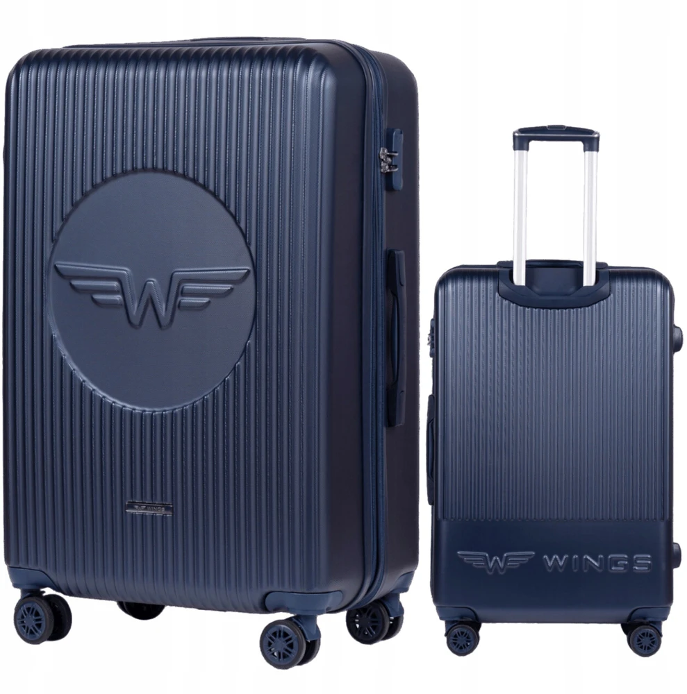 Didelė Lagaminas Wings Swallow 3.0 Mėlyna 28"