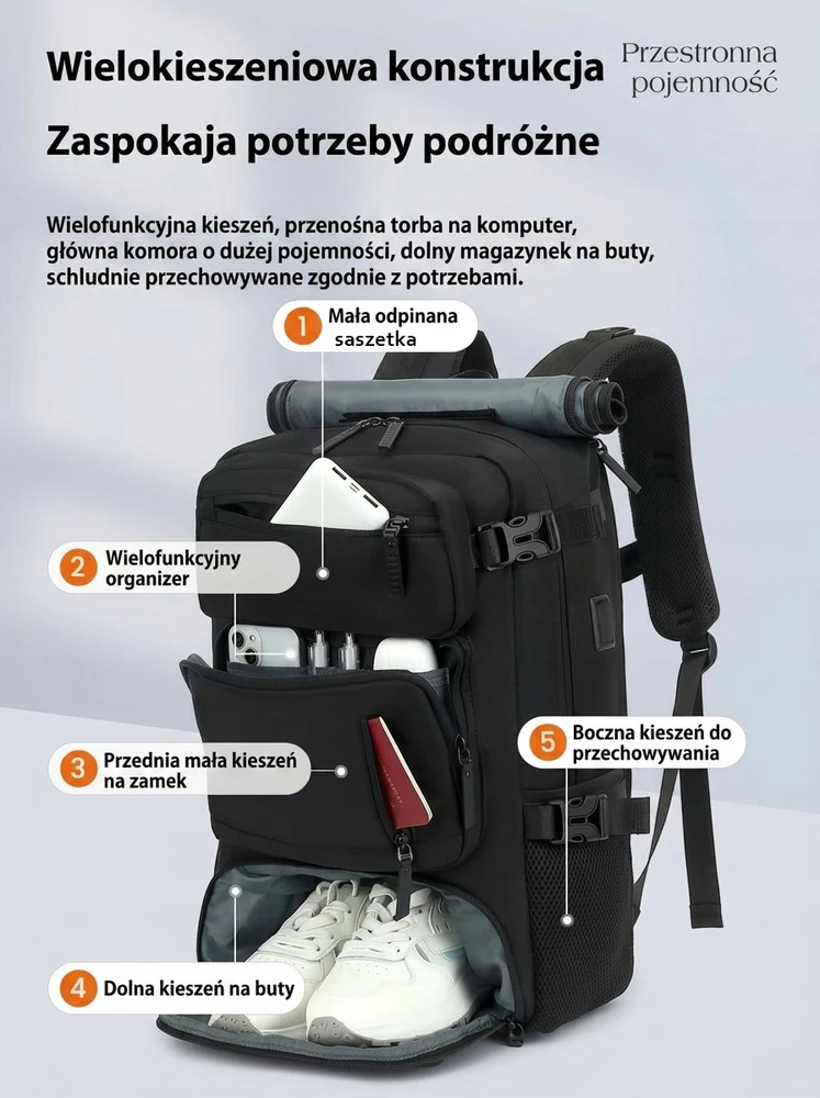 DIDELI KELIONIŲ KUPRINĖ IŠLIEKANČIUI KELIONĖMS Į DARBO KALNĄ