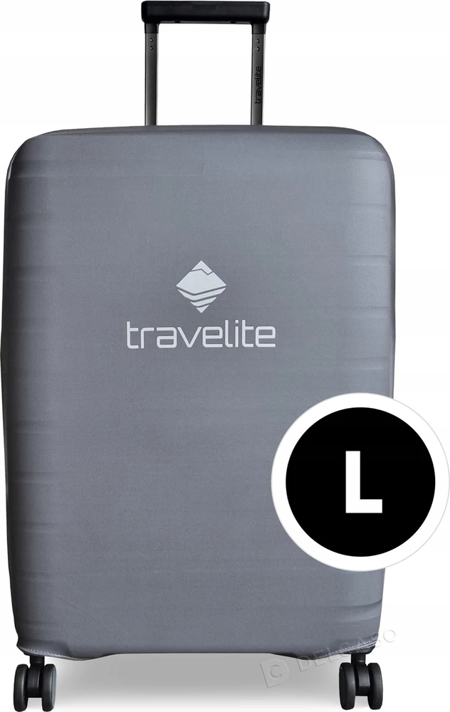 Kelioninis Didelio lagamino užvalkalas Travelite, L, pilkas