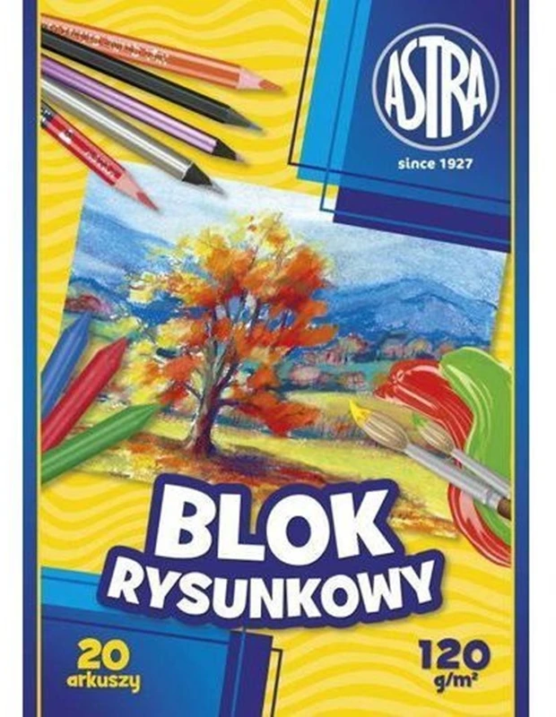 Didelis dailės reikmenų rinkinys Astra vaikams