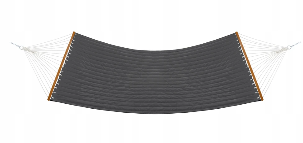 DIDELIS DVIEJI SODO HAMAKAS Tvirtas STABILIS 200x140x358 CM GALVOS RAŠTAS 140 CM