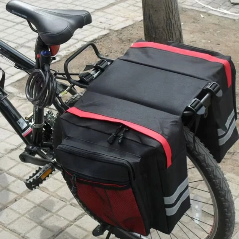 DIDELIS DVIGUBAS DVIRAČIO KREPŠĖS Dviračio stelažui, 30L TALPA.
