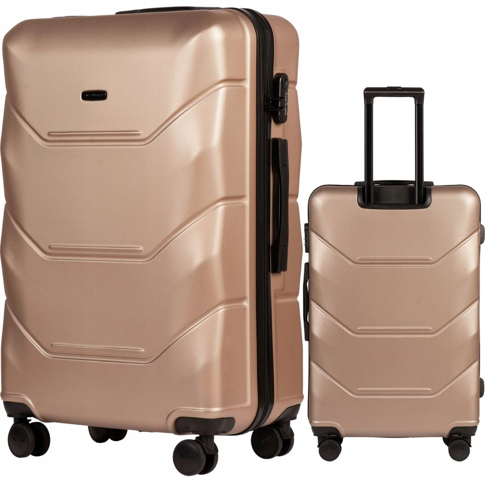 Didelis kelioninis lagaminas Wings Peacock 3.0 28" sampaninis 97 L su praplatinimu