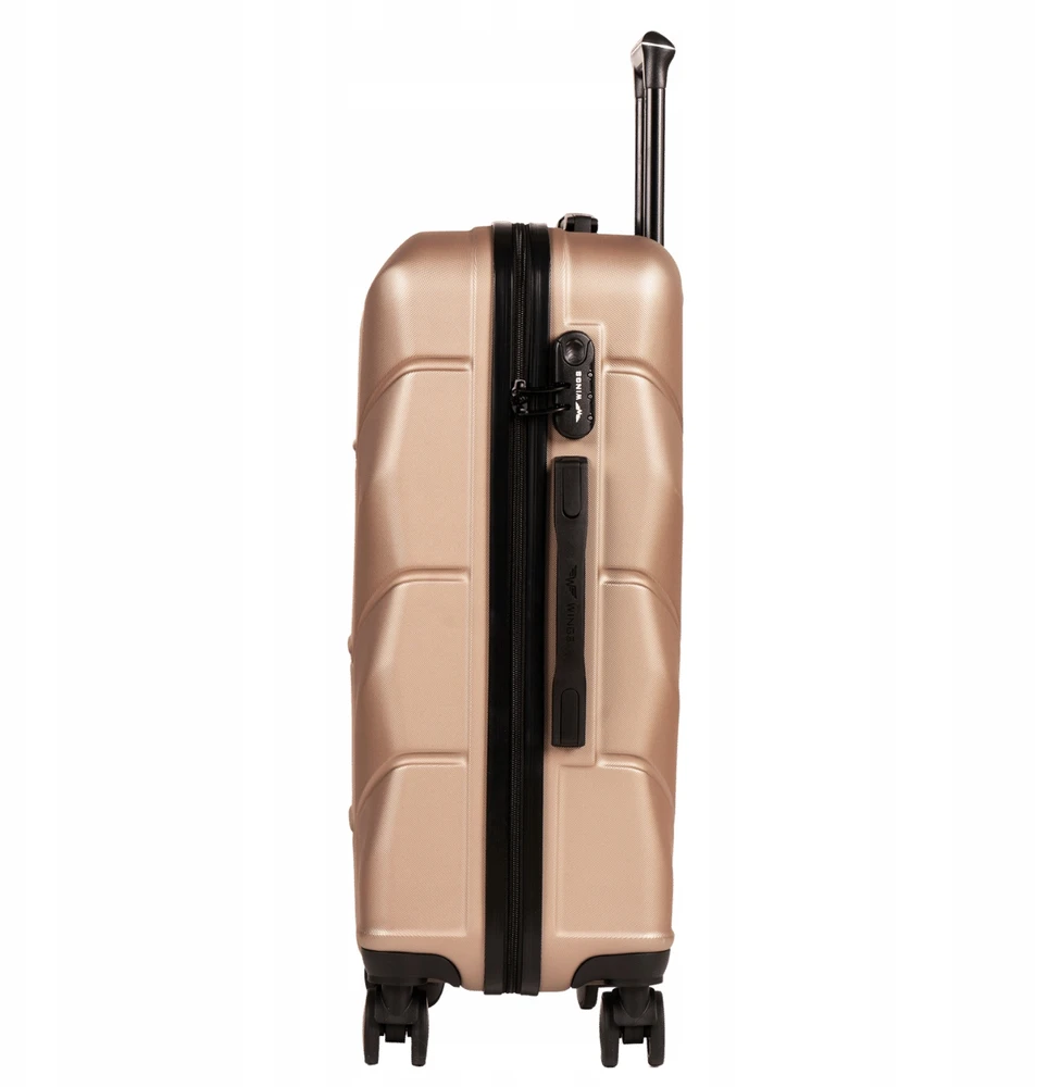 Didelis kelioninis lagaminas Wings Peacock 3.0 28" sampaninis 97 L su praplatinimu