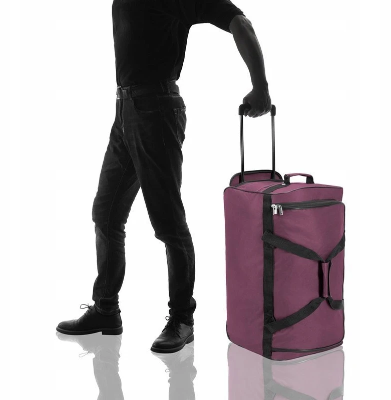 Monzana DIDELIS KELIONINIS LAGAMINIS ANT RATAI 85L PURP