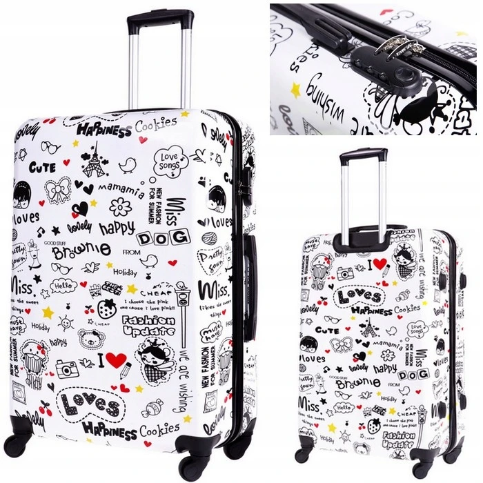 DIDELIS KELIONINIS LAMINAS SU RATAIS BAGIA 15 XXL DESIGNS