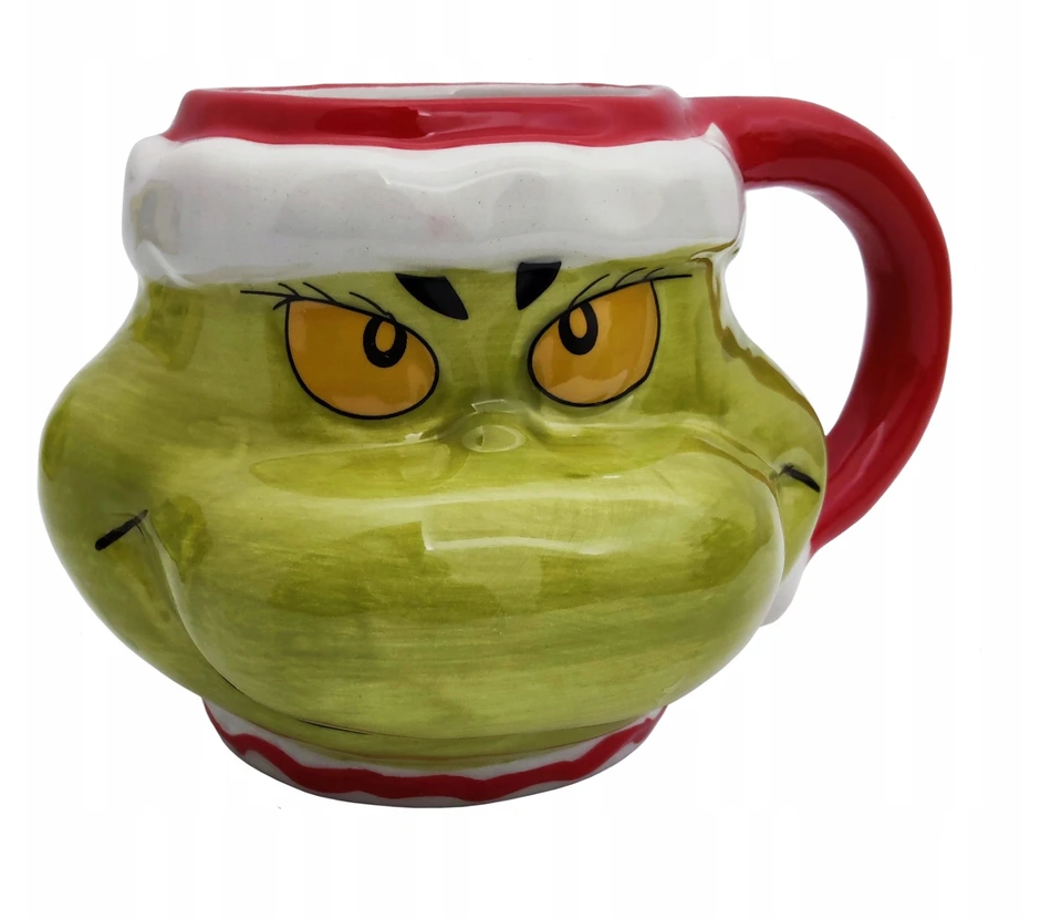 Didelis keraminis puodelis THE GRINCH 400ml Kalėdinė dovana BN