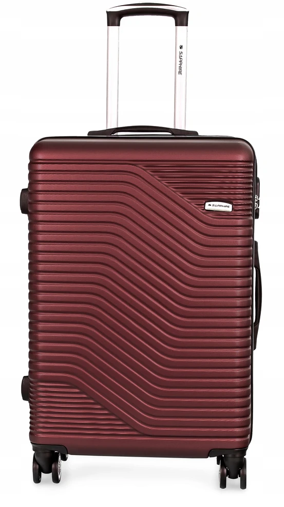 Didelis lagaminas Sapphire ST-140 Duo, L, raudonas