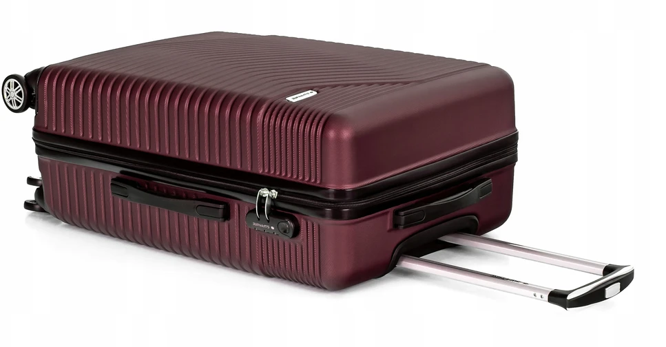 Didelis lagaminas Sapphire ST-140 Duo, L, raudonas