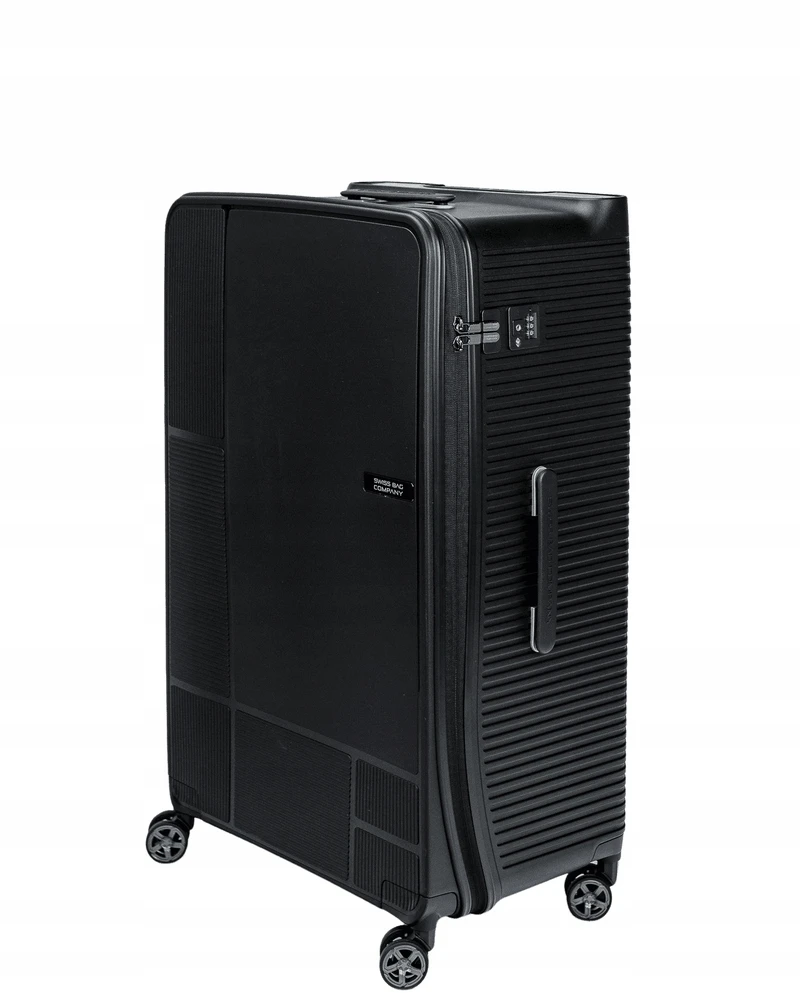 Didelis lagaminas SwissBags Magna 78 cm juodas