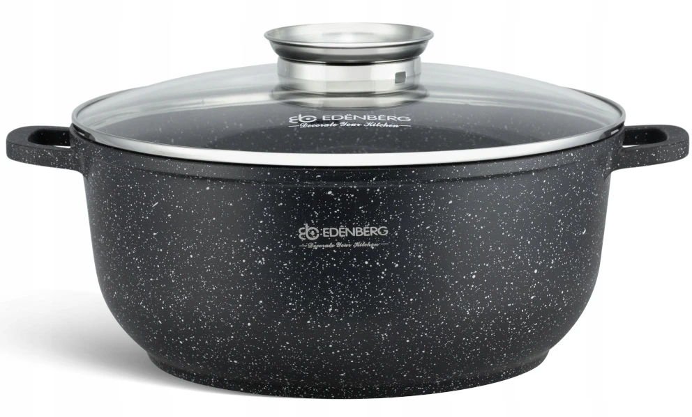 DIDELIS marmurinis PUODAS Gastronomija 32cm 10L INDUKCINĖS Dujos 8153