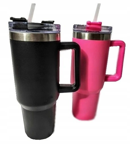 DIDELIS PLIENINIS TERMINIS PUODYLAS SU ŠIAUDU IR RANKENE kavai, arbatai, 1200ml, apvalus