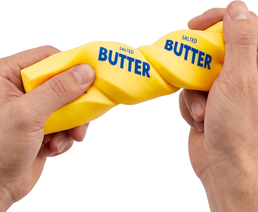 Didelis Sviestas Squishy Antistresinis Sviestas Kubelis Sūdytas Sviestas Squishy TIK TOK
