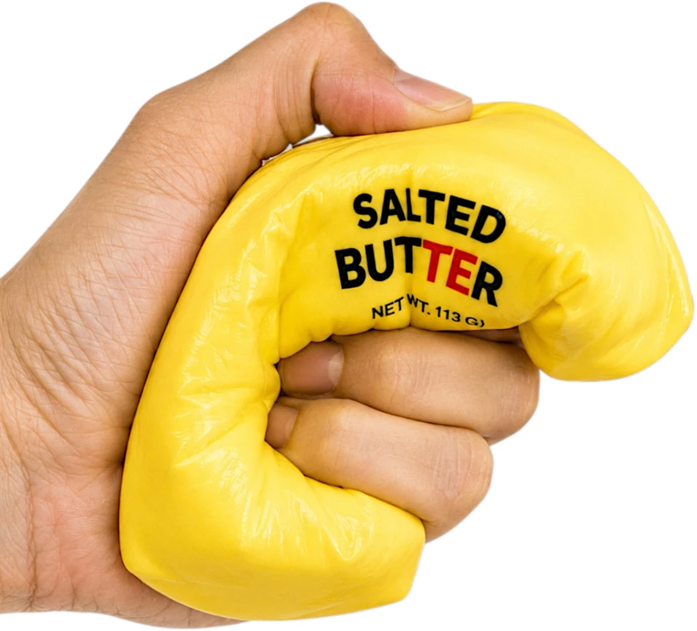 Didelis Sviestas Squishy Antistresinis Sviestas Kubelis Sūdytas Sviestas Squishy TIK TOK