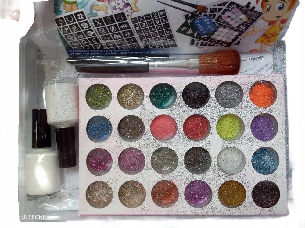 DIDELIS TATUiruočių rinkinys, ŠABLONAI, GLITTER TATUiruotės, PLAUNAMI GLITTER