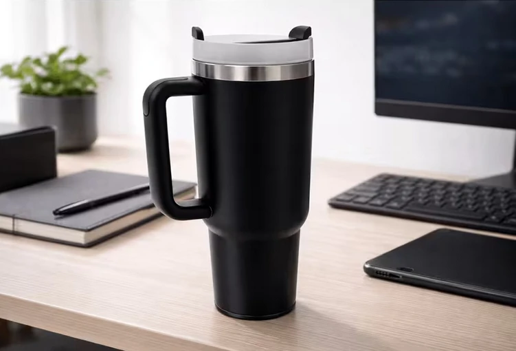 DIDELIS TERMINIS PUODULIS TERMINIS TERMAS SU ŠAIDŲ LAIKIKLIU KARŠTAMS ŠALTAMS GĖRIMAMS 1200 ML