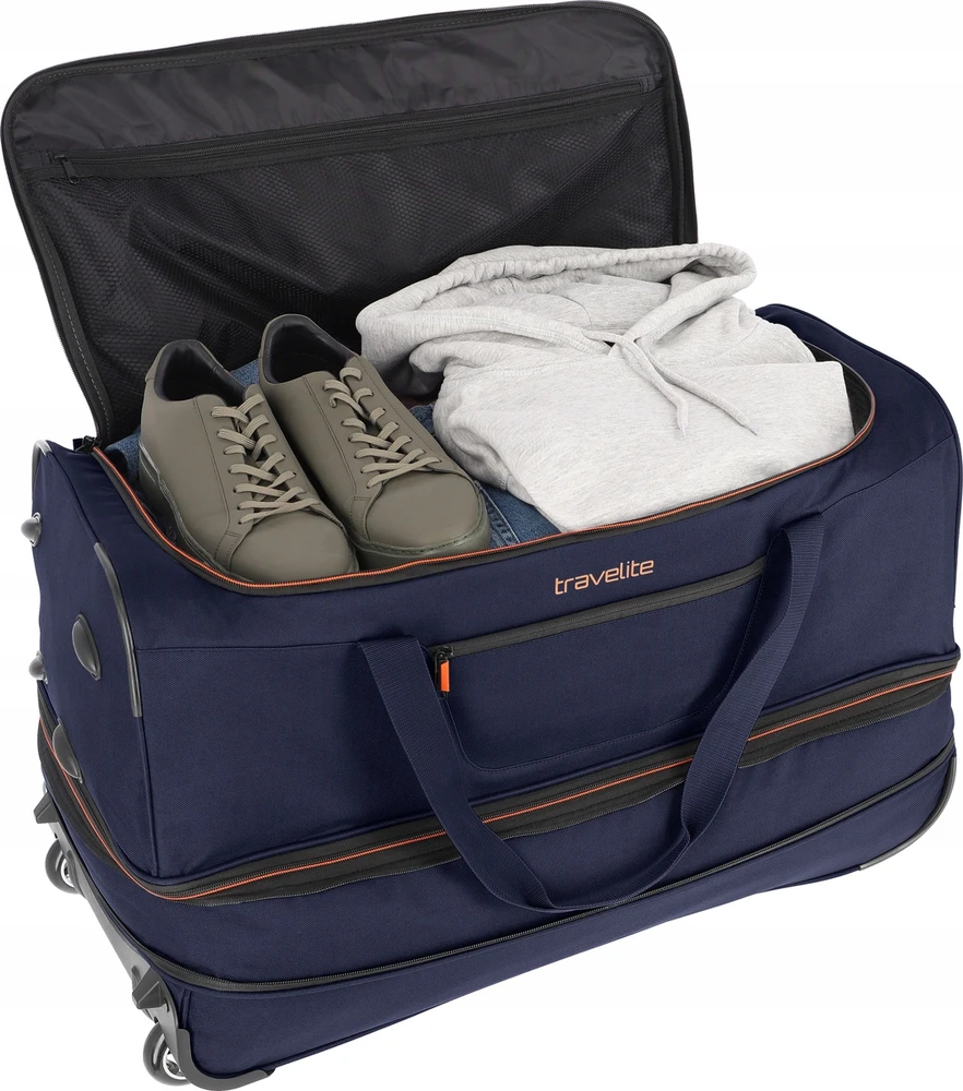 Didelis Travelite Basics L 98/119L krepšys su ratukais