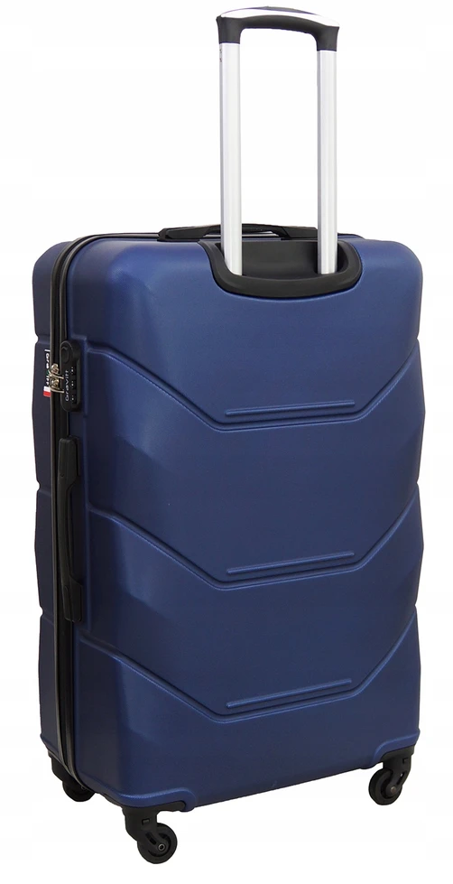 Didelis XXL lagaminas Gravitt 950 92L kietas ABS 4 ratai 360 kombinuotas spyna