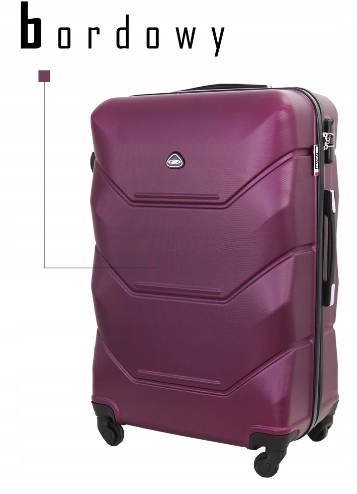 Didelis XXL lagaminas Gravitt 950 92L kietas ABS 4 ratai 360 kombinuotas spyna