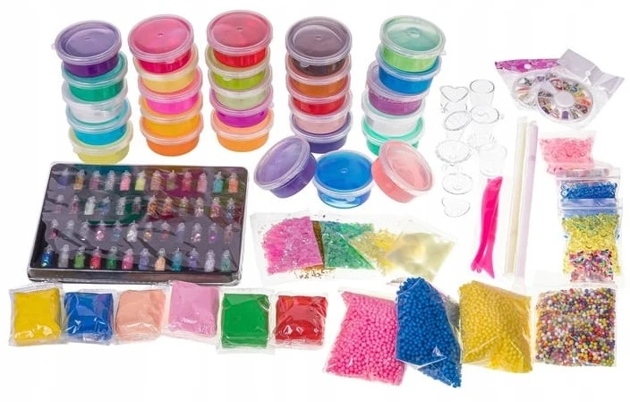 Didelis XXL Slime rinkinys, 28 spalvos | Glute gamybos rinkinys
