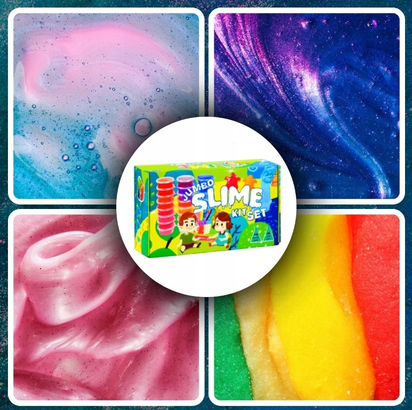 Didelis XXL Slime rinkinys, 28 spalvos | Glute gamybos rinkinys