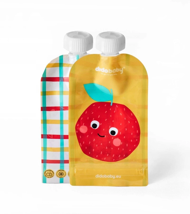 DIDOBABY 6 PACK FRUITS daugkartiniai paketėliai