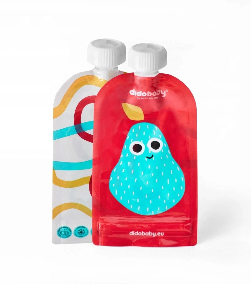 DIDOBABY 6 PACK FRUITS daugkartiniai paketėliai