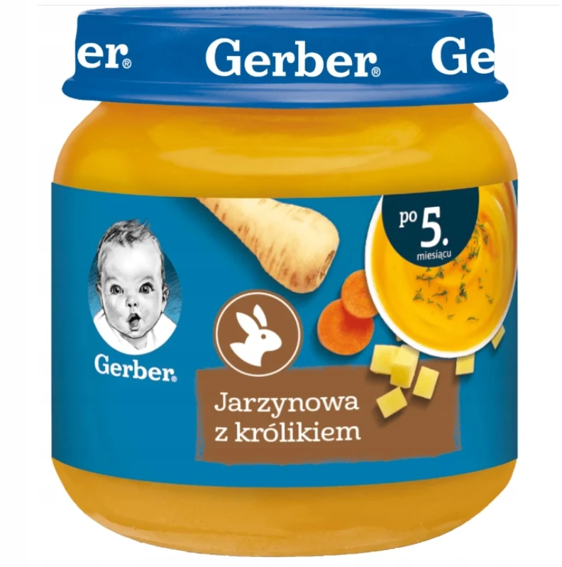 Dietos prailginimo rinkinys – pietūs gerberiams vaikams po 5 mėnesių 125g
