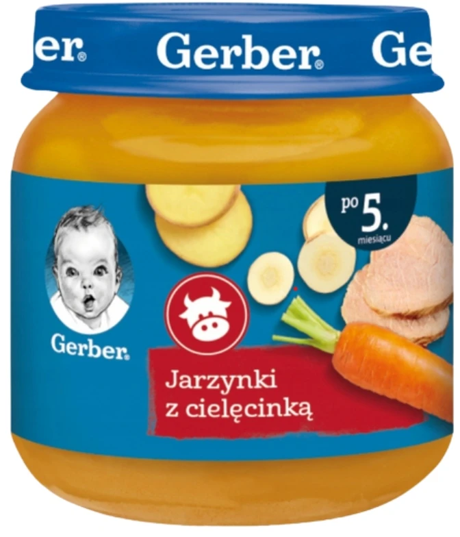 Dietos prailginimo rinkinys – pietūs gerberiams vaikams po 5 mėnesių 125g