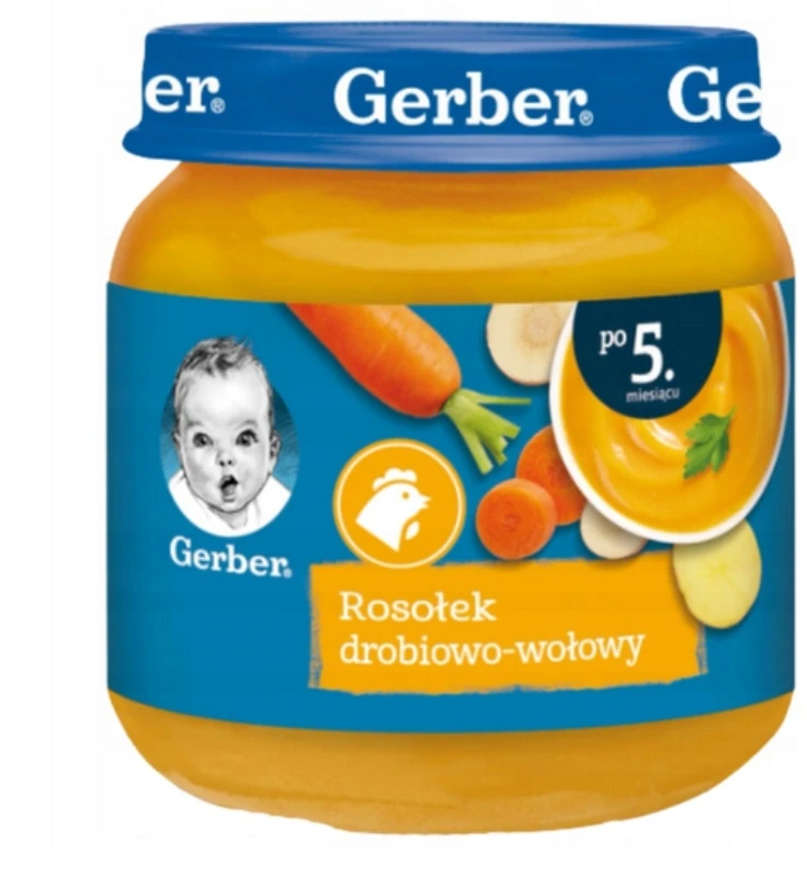 Dietos prailginimo rinkinys – pietūs gerberiams vaikams po 5 mėnesių 125g