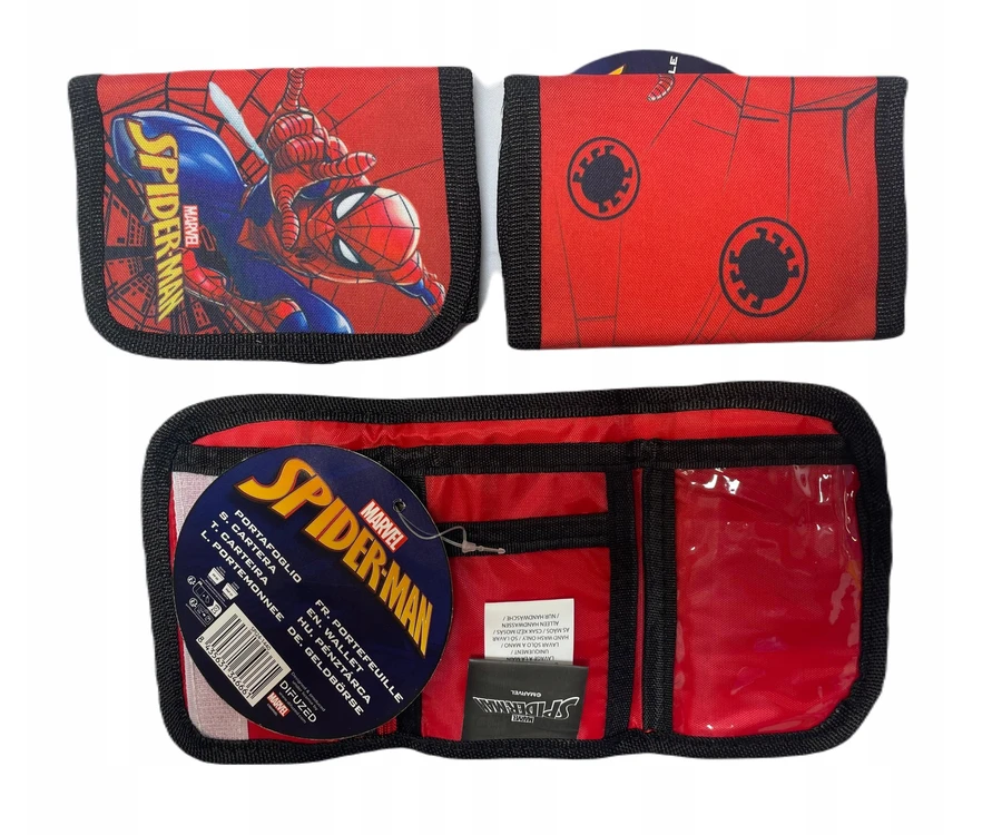 Difuzed Universali Velcro piniginė Marvel Spiderman