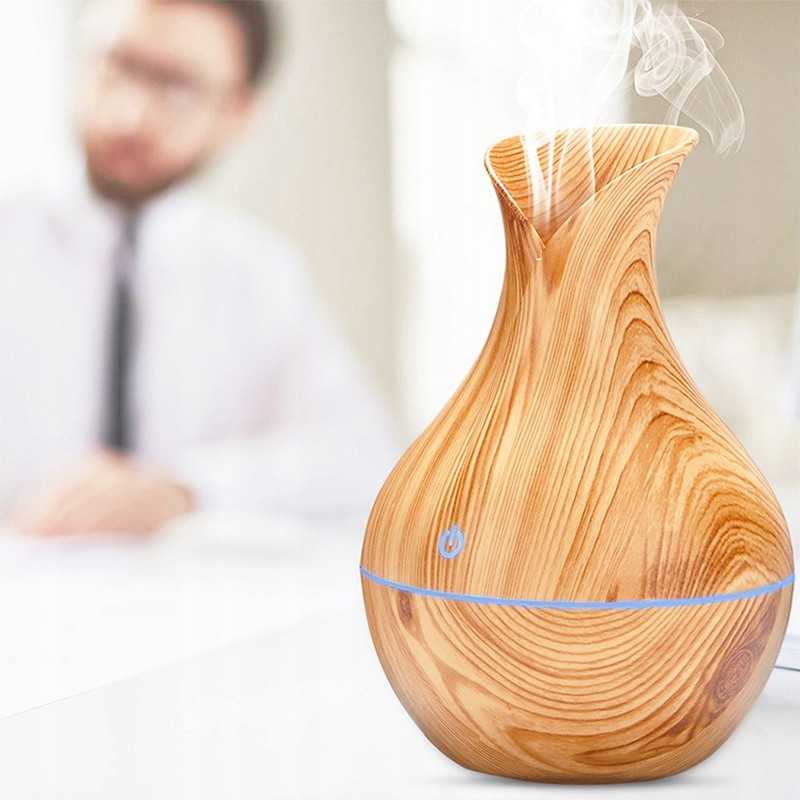 Oro drėkintuvas su aromaterapijos funkcija, 200 ml, RGB apšvietimas