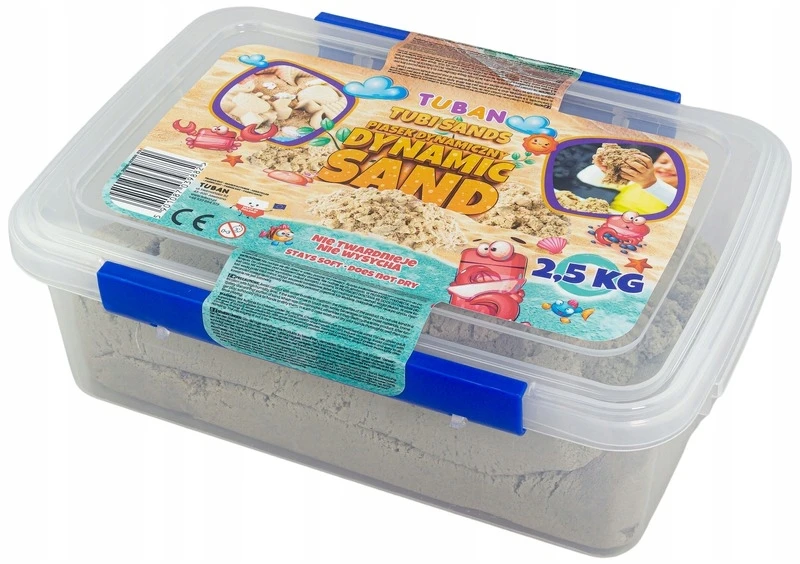 Tuban Dinaminis smėlis - Natūralios spalvos - 2.5kg ( TU3988 )